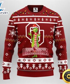 Oklahoma Sooners Funny Grinch Christmas…