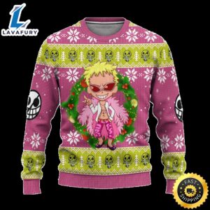 One Piece – Donquixote Anime Ugly Christmas Sweater
