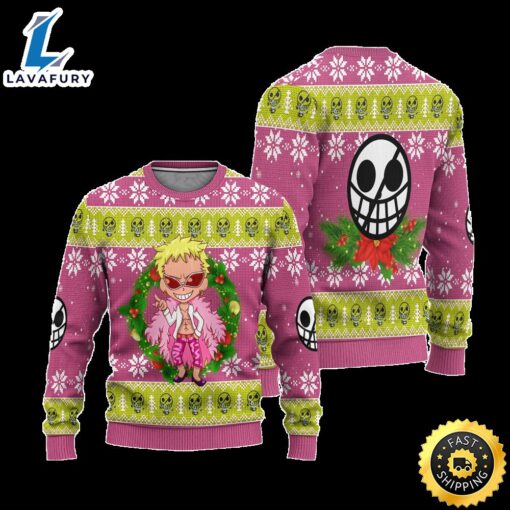 One Piece – Donquixote Anime Ugly Christmas Sweater