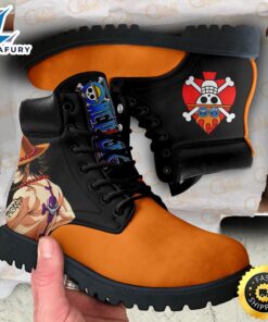 One Piece Ace Boots Shoes…