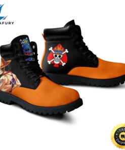 One Piece Ace Boots Shoes Simple Style 2 xv3z3t.jpg