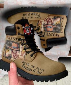 One Piece Ace Wanted Boots…