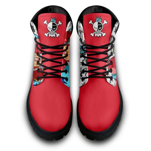 One Piece Franky Boots Manga Anime Shoes