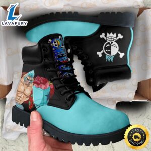 One Piece Franky Boots Shoes Simple Style