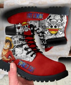 One Piece Luffy Boots Manga…