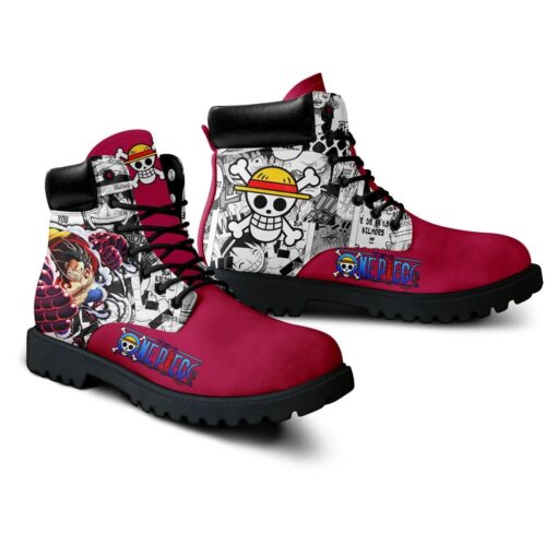 One Piece Luffy Gear Boots Manga Anime Shoes