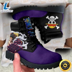 One Piece Luffy Gear Boots Shoes Simple Style