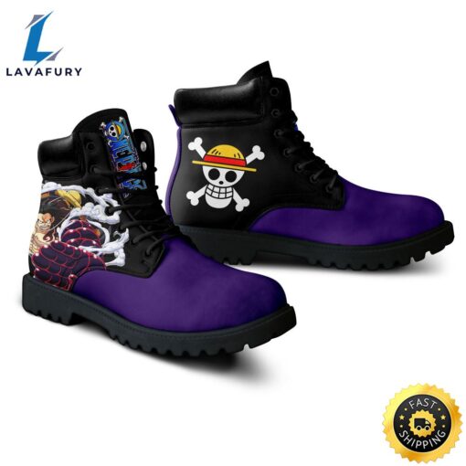 One Piece Luffy Gear Boots Shoes Simple Style