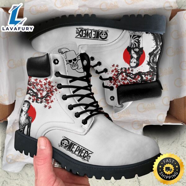 One Piece Nico Robin Boots Shoes Japan Style