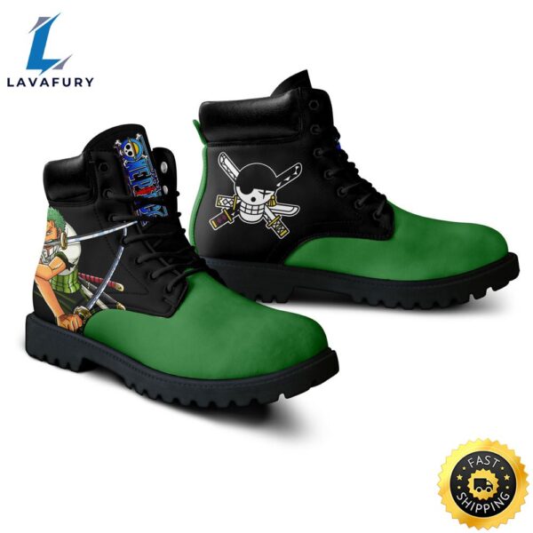 One Piece Roronoa Zoro Boots Shoes Simple Style