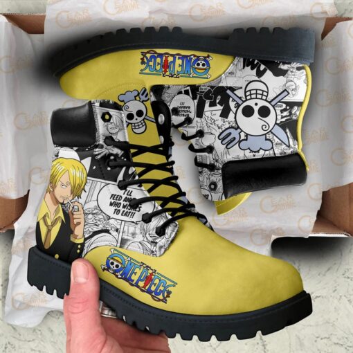 One Piece Sanji Boots Manga Anime Shoes