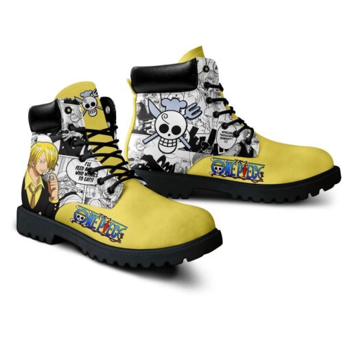 One Piece Sanji Boots Manga Anime Shoes