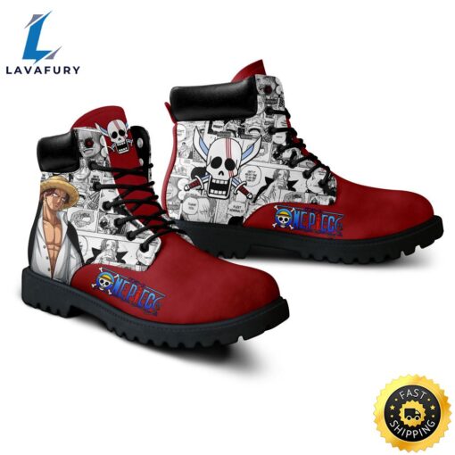 One Piece Shanks Boots Manga Anime Shoes