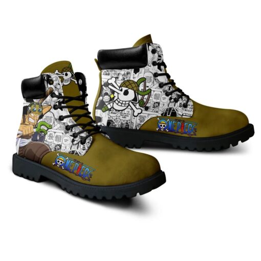 One Piece Usopp Boots Manga Anime Shoes