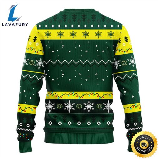 Oregon Ducks Hohoho Mickey Christmas Ugly Sweater