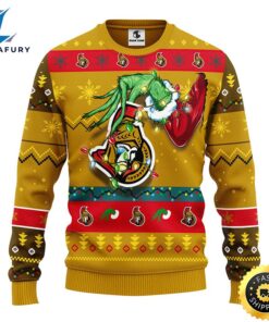 Ottawa Senators Grinch Christmas Ugly…