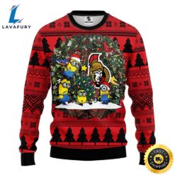 Ottawa Senators Minion Christmas Ugly…