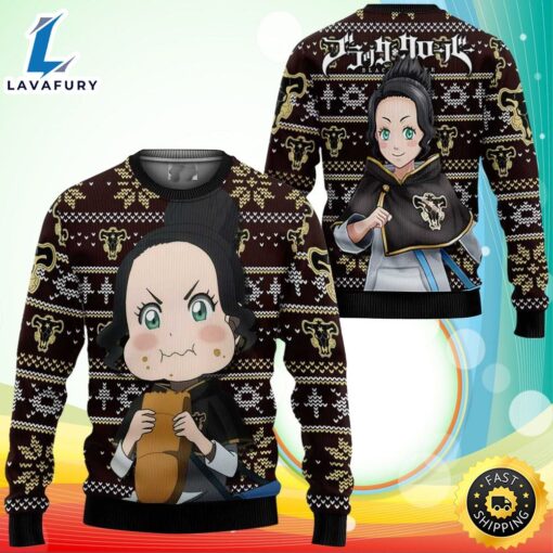 Papittson Charmy Black Clover Anime Ugly Sweater