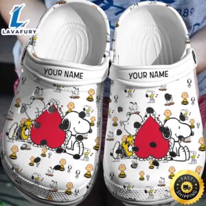 Personalized Charlie Snoopy Crocs 3D…