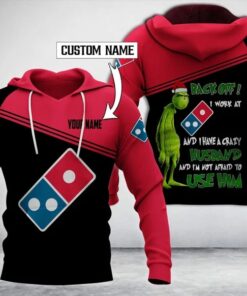 Personalized Domino’s Pizza With Grinch…