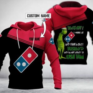 Personalized Domino’s Pizza With Grinch…