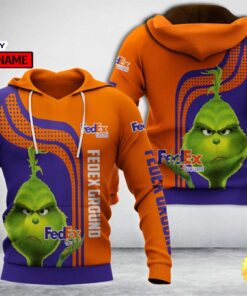 Personalized Grinch Hug Logo Fedex…