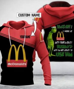 Personalized McDonald’s With Grinch Merry…