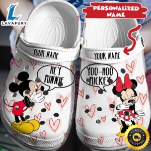Personalized Mickey Minnie Disney Crocs…
