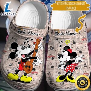 Personalized Mickey Minnie Story Crocs…