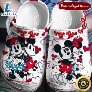 Personalized Mickey Minnie Style Crocs…