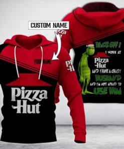 Personalized Pizza Hut With Grinch…