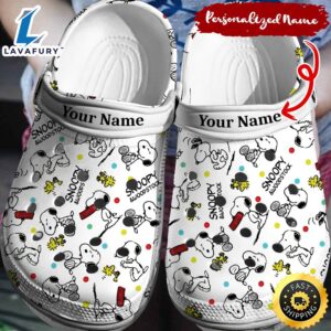 Personalized Snoopy Crocs Shoes 3D…