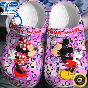 Personalized Style Mickey Minnie Crocs…