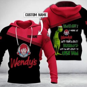 Personalized Wendy’s With Grinch Merry…