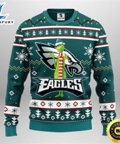 Philadelphia Eagles Funny Grinch Christmas…