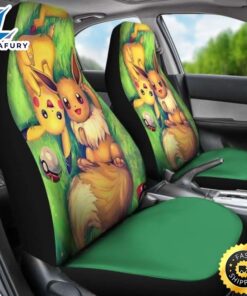 Pikachu And Eevee Car Seat Covers Universal 3 wglsdz.jpg
