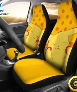 Pikachu Anime Pokemon Car Accessories Gift Car Seat Covers Universal Fit 1 abykg9.jpg