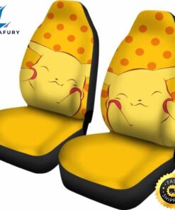 Pikachu Anime Pokemon Car Accessories Gift Car Seat Covers Universal Fit 2 x6yh6n.jpg