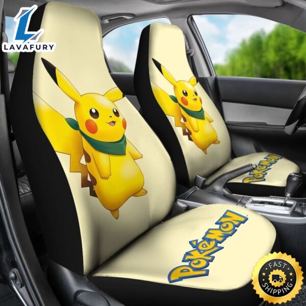 Pikachu Anime Pokemon Car Accessories Gift Seat Covers Amazing Best Gift Ideas