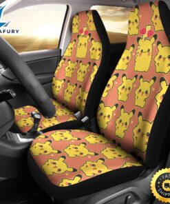 Pikachu Cute Pattern Seat Covers Pokemon Anime Car Seat Covers 1 w7jq9l.jpg