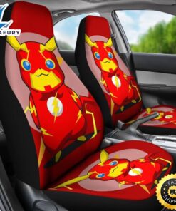 Pikachu Flash Car Seat Covers Anime Pokemon Car Accessories Gift 3 p5obe4.jpg