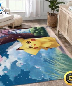 Pikachu Game Area Rug Carpet…