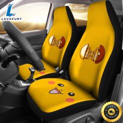 Pikachu Pokeball Pokemon Car Seat…