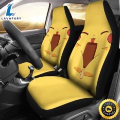 Pikachu Pokemon Car Seat Covers…