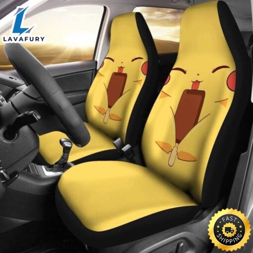 Pikachu Pokemon Car Seat Covers Universal