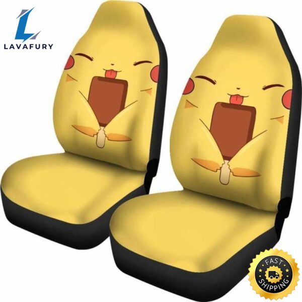 Pikachu Pokemon Car Seat Covers Universal