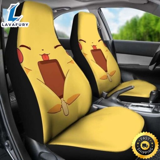 Pikachu Pokemon Car Seat Covers Universal