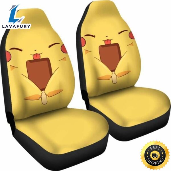 Pikachu Pokemon Car Seat Covers Universal