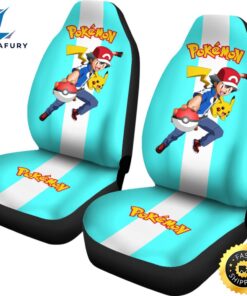 Pikachu Pokemon Seat Covers Pokemon Anime Car Seat 2 qmtkdb.jpg