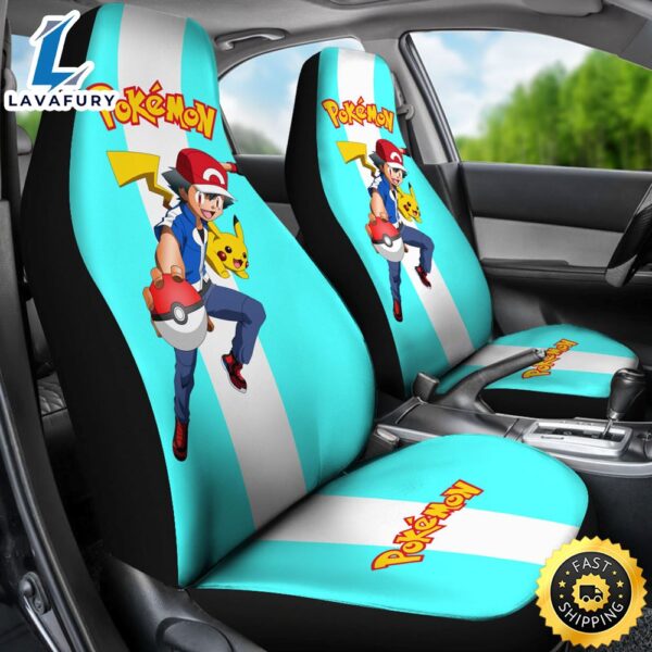 Pikachu Pokemon Seat Covers Pokemon Anime Car Seat